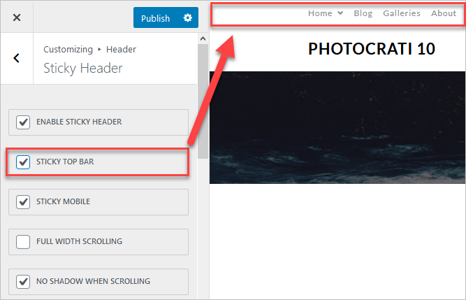 Content to image for Cara Mengatur Sticky Header untuk Navigasi yang Praktis