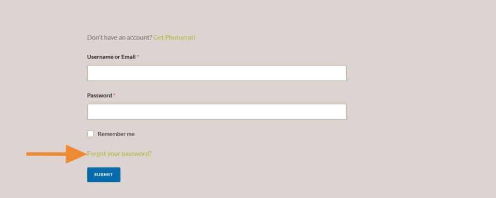 click-forget-your-password - Photocrati Click Forget Your Password